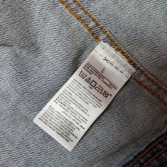 Women's Jean Jacket Size L Old Navy Denim Jacket - Picture 8 of 12